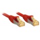 Lindy 47295 cable de red Rojo 3 m Cat7 S/FTP (S-STP)